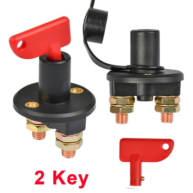 UNIVERSAL 12V BATTERY Isolator Switch Cut Off Kill Switch Car Boat Van