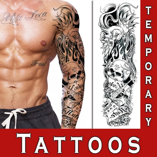 REAL FAKE TATTOOS Temporary Tattoo Temporary Tattoos Tattoo Stickers