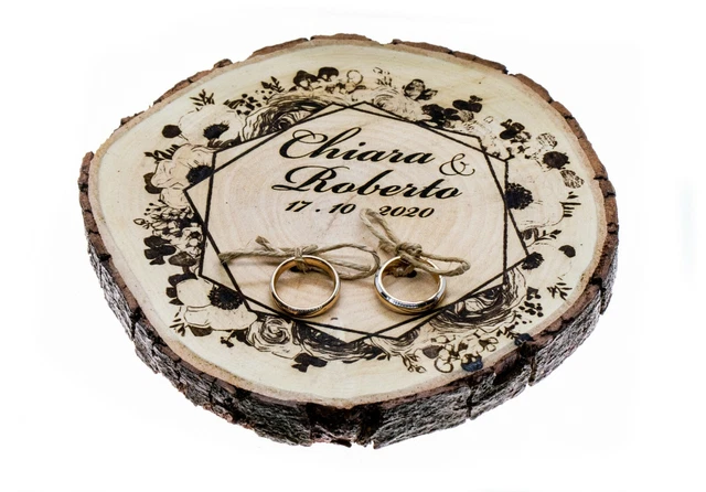 PORTAFEDI IN LEGNO PERSONALIZZABILE per le tue nozze
