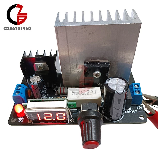 ACDC LM317 POWER Supply Regulator Module Adjustable Voltage with Volt