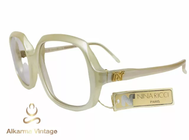 NINA RICCI VINTAGE eyeglasses Model 113-AN Size : 54-16 135 Made In ...
