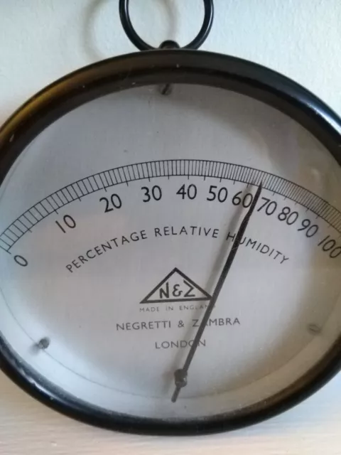 Negretti & Zambra Percentage Relative Humidity Hygrometer