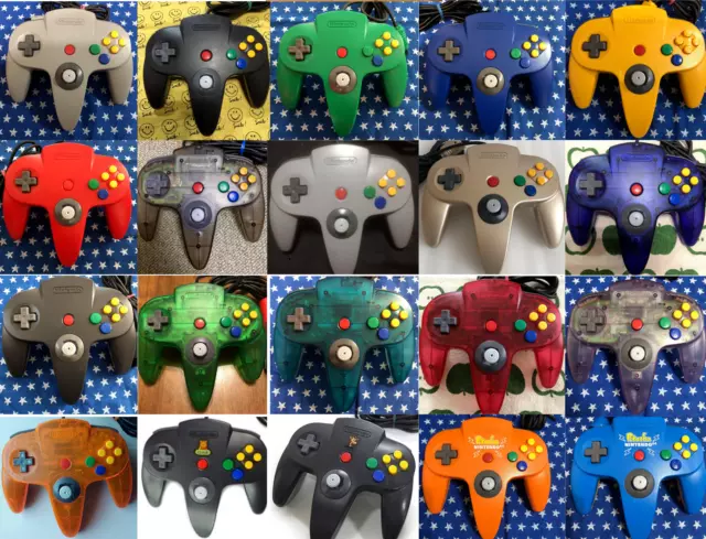 【27variations】Nintendo 64 Original Official Controller N64 Japan Pikachu