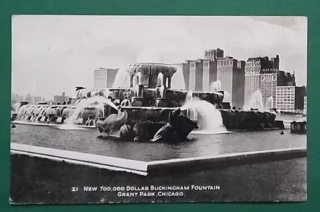 AK US Post Card, Grant Park, Chicago Illinois USA 1915