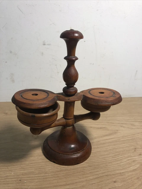 Salière Et Poivrière En Bois D'olivier - Serviteur Du Soir, Fait Main Et Authentique