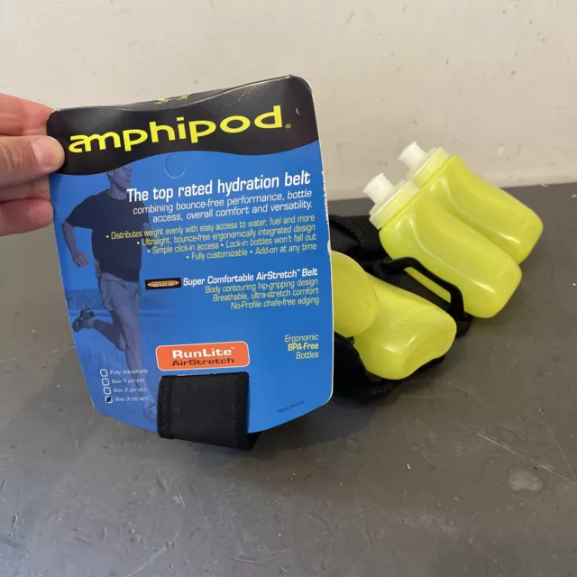 Amphipod Running Belt Water Bottle Storage Some Have Sizes, Others Listed