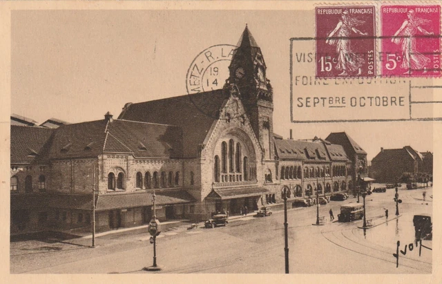 CPA 57 METZ (Moselle) La Gare Centrale