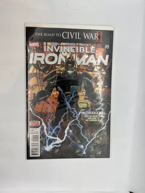 INVINCIBLE IRON MAN #9 1ST RIRI WILLIAMS Ironheart Wakanda Forever NM 1st Print