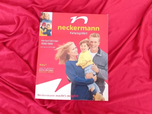 Neckermann Katalog Herbst Winter 1998 1999 Versandhauskatalog #287