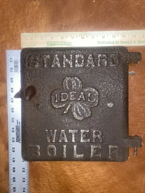 Antique Ideal Standard Water Boiler Door 11”x10”