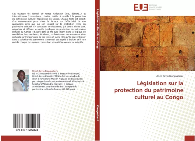 Législation sur la protection du patrimoine culturel au Congo Kianguebeni Buch