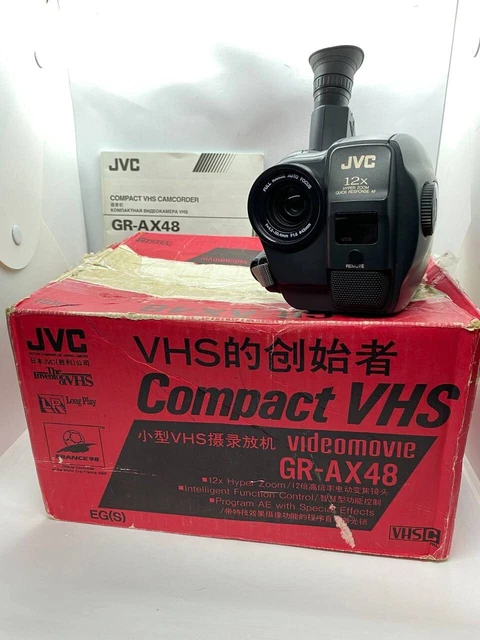CAMÉSCOPE JVC GR-AX73OU compact vhs. Lire la description pour la CAMÉSCOPE JVC GR-AX73OU compact vhs. Lire la description pour la