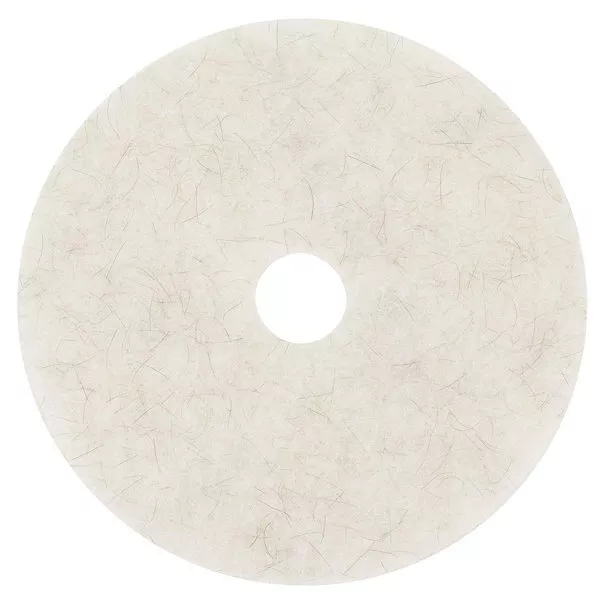 3M Natural Blend White Pad 3300, 20" (Case of 5)New Damaged Box