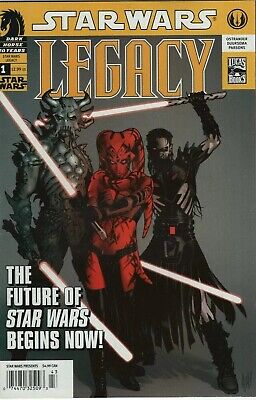 STAR WARS Legacy #1 NEWSSTAND  1st Cade Skywalker Darth Krayt & Nihl Dark Horse