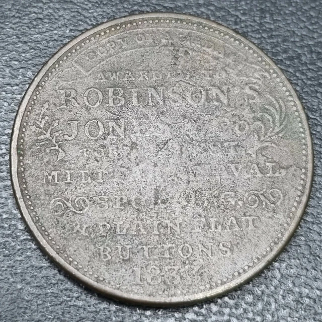 1833 Hard Times Token Copper - Robinson's & Jones  #40300