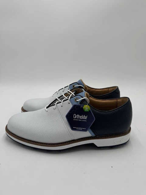 FOOTJOY PREMIERE DRYJOYS Series Wilcox Golf Shoes White Red 