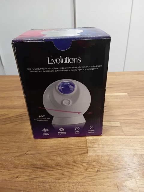 Projector Back Controls EVOLUTIONS GALAXY Projector, Adjustable Brightness, Voice control, New ...