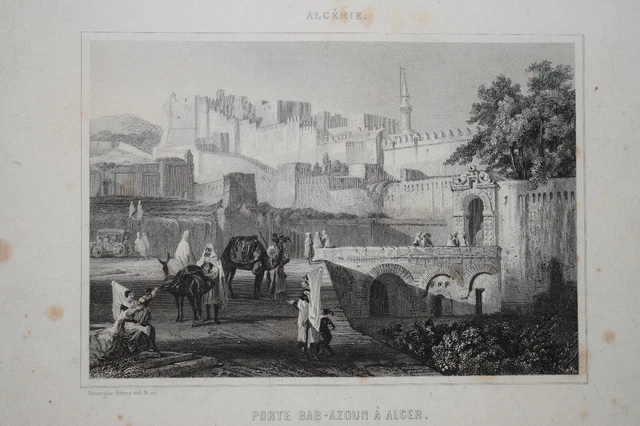Gravure Ancienne Sur Acier - Cathédrale De Strasbourg - Rouargue Frères XIXe