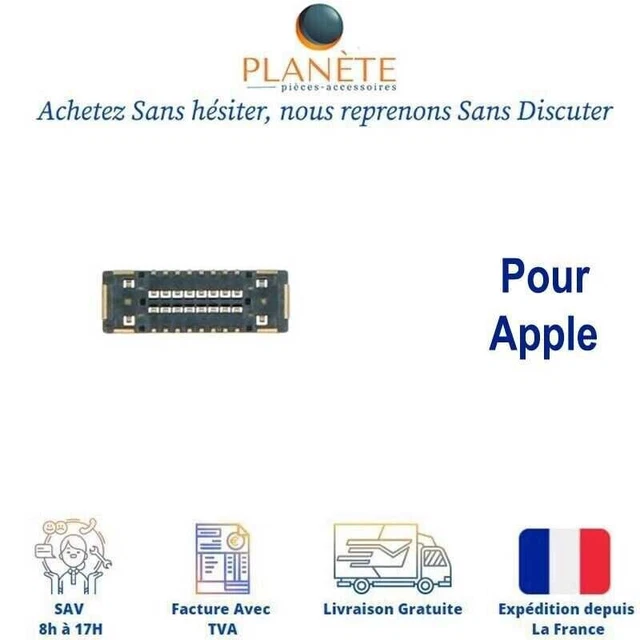Connecteur Carte Mère IPhone 12 (J11000) - Écouteur / Oreillette - Neuf (Lot De 3)