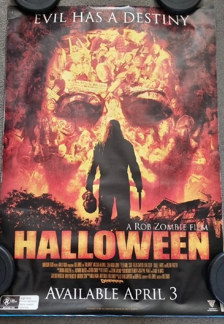 Rob Zombie's Halloween Remake Movie Poster Evil Has Landed Michael Myers