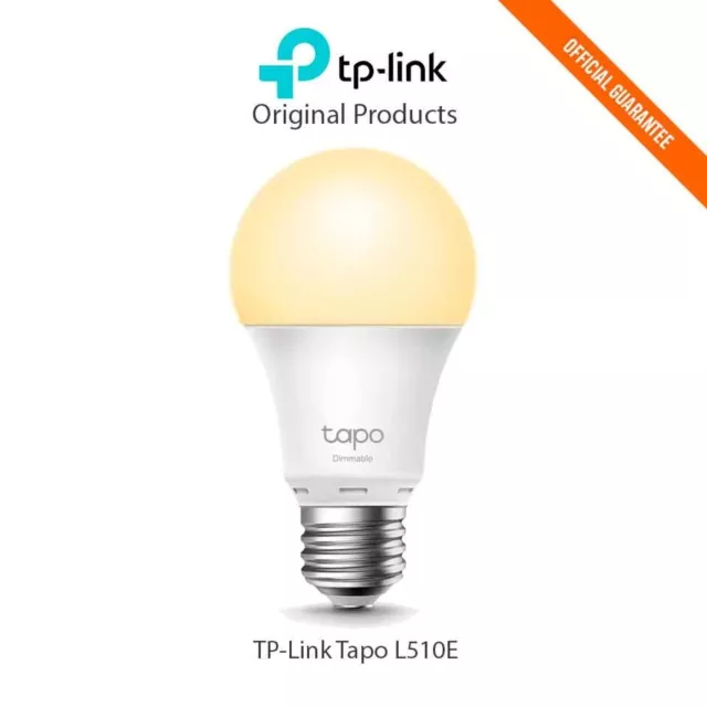 Tapo L530E éclairage intelligent Ampoule intelligente 8,7 W Métallique,  Blanc Wi-Fi - Tplink