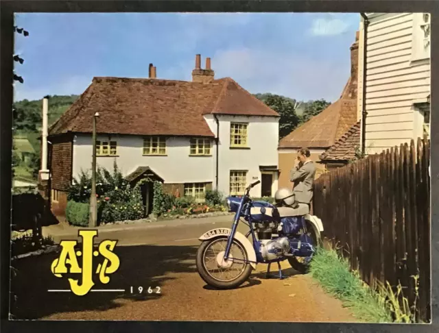 AJS MOTORCYCLES Range Sales Brochure 1962 - 14S 8 16 18 31CSR 14CS 16C 18CS 7R