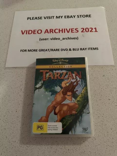 Tarzan 1999 Walt Disney Collection DVD Region 4 PAL Free Postage
