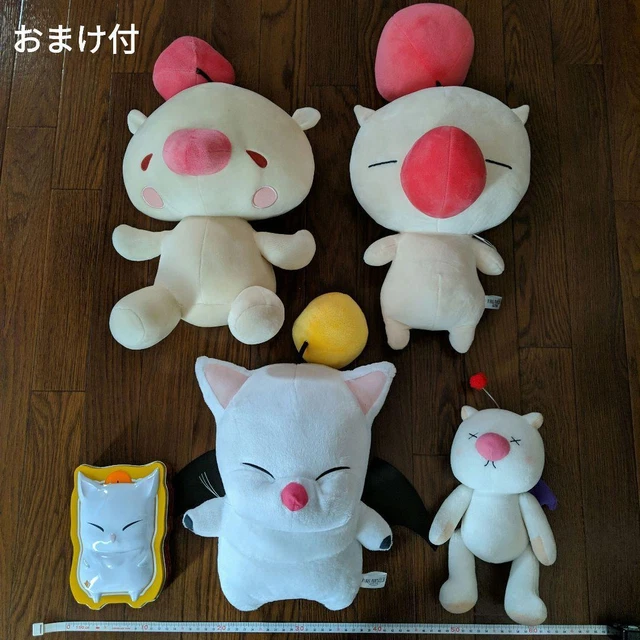 Final Fantasy Goods Lot FF Moogle Plush 4 cans