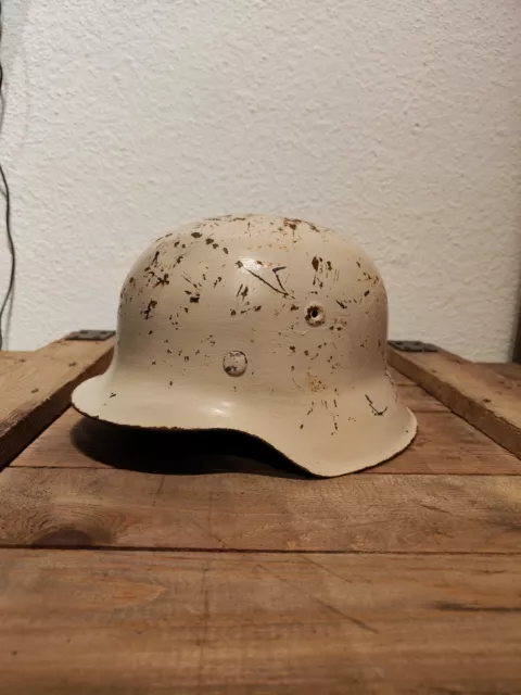 Wehrmacht Stahlhelm M42 Q64 2.Wk Militaria M35 Wintertarn