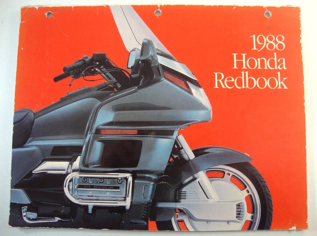 1988 HONDA Shadow Magna Hawk VTR250 XR600R CR500R ZB50 Z50R REDBOOK Manual NICE! 1988 HONDA Shadow Magna Hawk VTR250 XR600R CR500R ZB50 Z50R REDBOOK Manual NICE!
