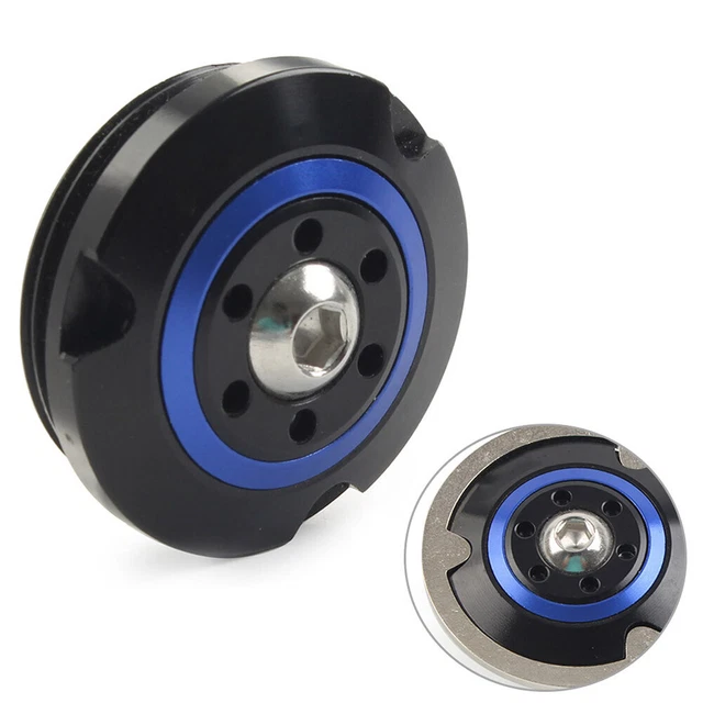 Coperchio riempimento olio motore per BMW R1200GS Adventure R 1250 blu