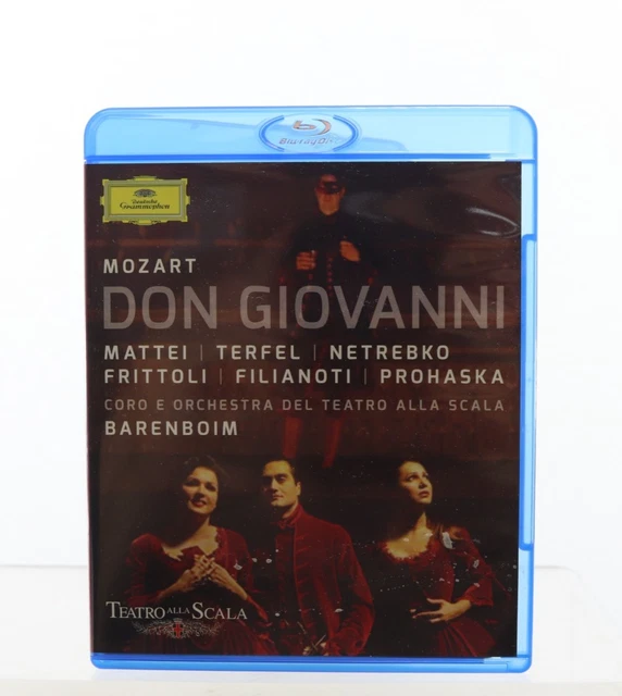 【中古】 Mozart モーツァルト / Don Giovanni: Carsen Barenboim / Teatro Alla Scala Mattei Terfel Netrebko 2.DVD MOZART DON GIOVANNI Netrebko Mattei Terfel Frittoli