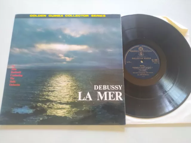 Debussy La Mer Barbirolli Halle Orchestra 1964 PYE - LP 12" Vinilo VG/VG Am