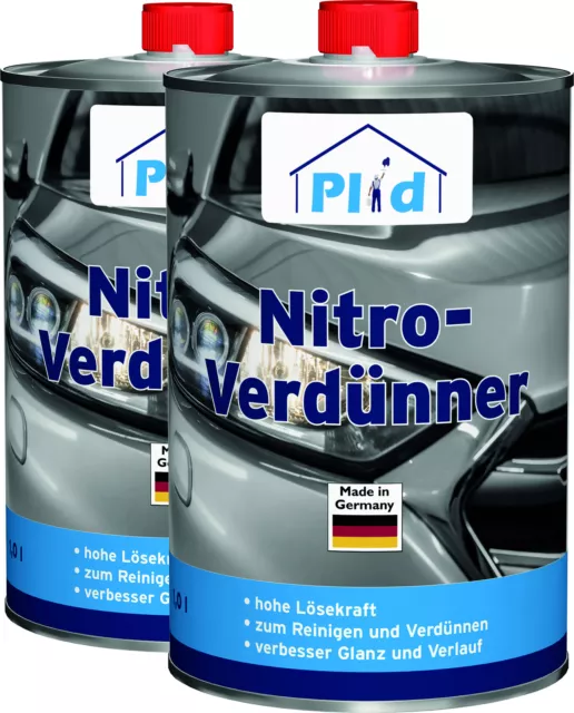 Nitro Verdünner Reiniger Lack Verdünnung Pinselreiniger Universalverdünnung