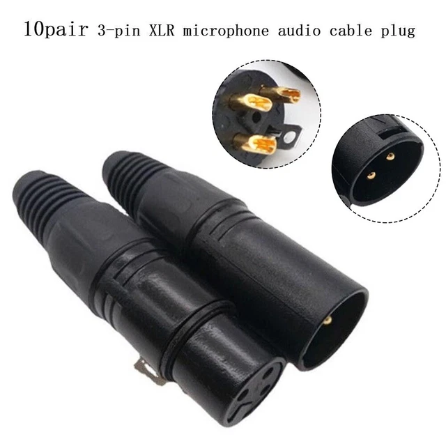 Connettore cavo microfono audio cavo microfono cavo maschio spina serpente