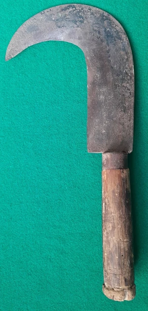 Antica Roncola Sardegna Anni '20 Ottime Condizioni 29cm