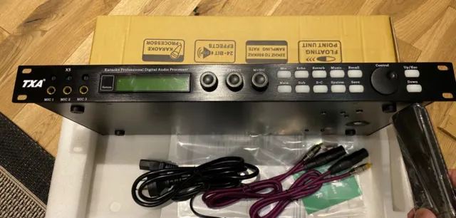 Professioneller DSP Audio Digital Mixer Prozessor KTV Karaoke Effekt Anti-Quietschen