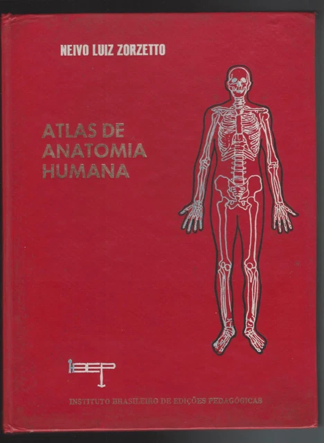 Atlas de Anatomia Humana,Anatonie-Atlas d.Menschen,aus Brasilien ca.1960