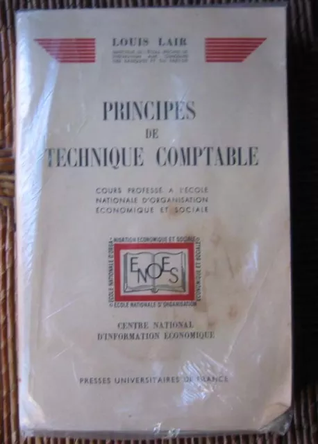 Principe de technique comptable Louis LAIR 1948