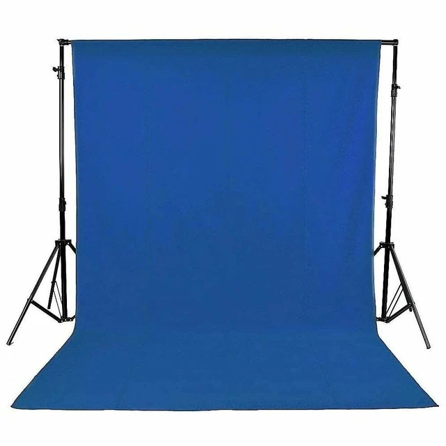NAVY BLUE SCREEN Chroma Key Green Zoom Tik Tok Tv Film Background OBS 1
