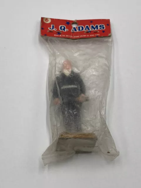 Marx Toys Parade Of President J.Q. Adams Figure (MIP) Mid-Century Vintage   pb1a