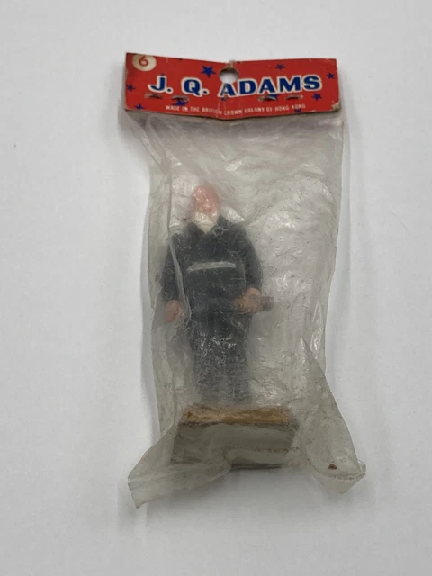 Marx Toys Parade Of President J.Q. Adams Figure (MIP) Mid-Century Vintage   pb1a