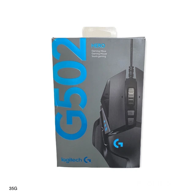 Logitech G502 HERO Gaming Maus - Schwarz