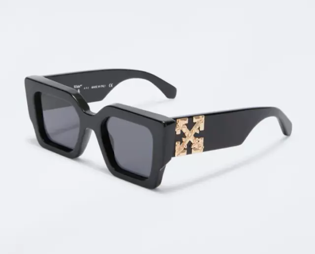 occhiali da sole brand OFF WHITE model CATALINA black 1007 super new&authentic