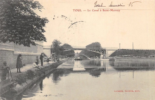54-Toul-Canal A Saint Mansuy-N�6029-E/0167