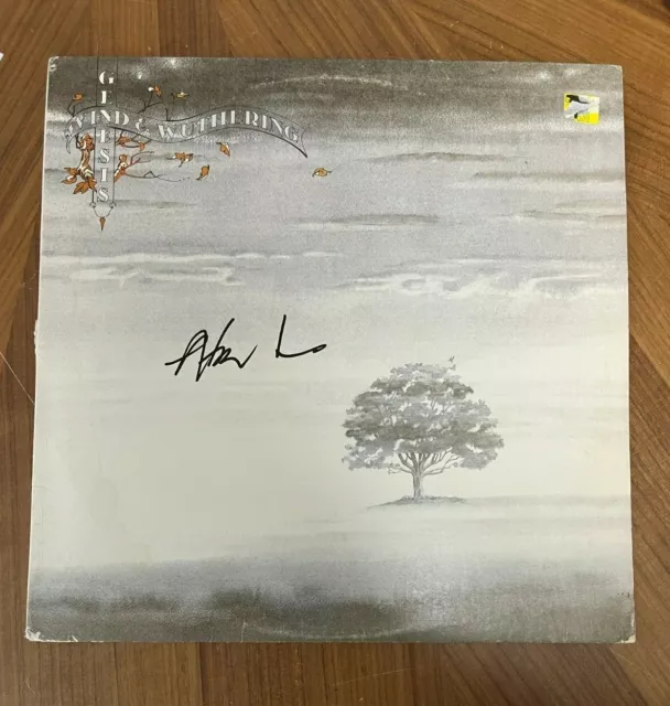 * STEVE HACKETT * signed album * WIND & WUTHERING * GENESIS * COA * 2