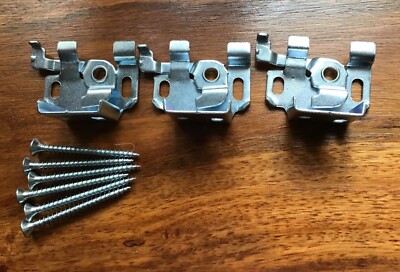 5 X METAL VENETIAN BLIND 25MM UNIVERSAL SWIVEL BRACKETS BLIND SPARE PARTS 