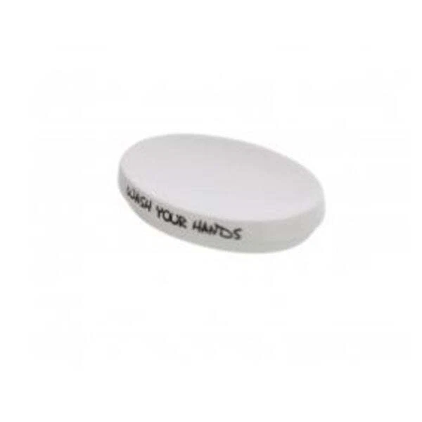 Porta Sapone Da Appoggio Feridras Wash Bianco
