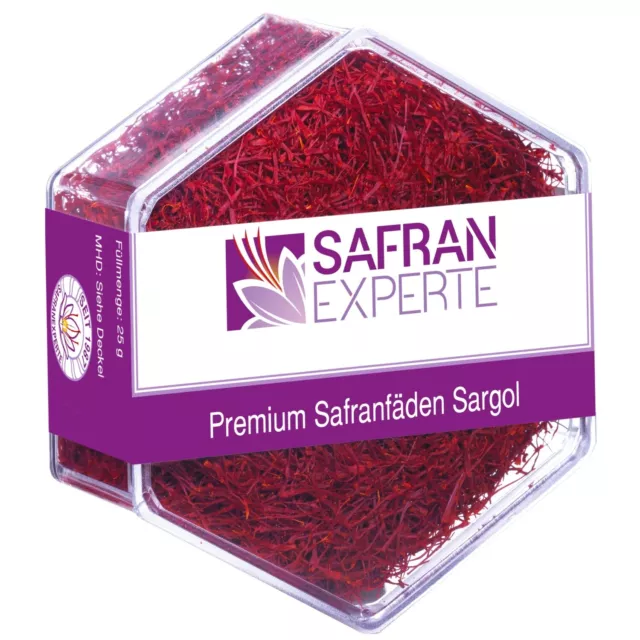 FRISCHE Safranfäden Qualität Sargol zum Kochen und Backen SAFFRON threads