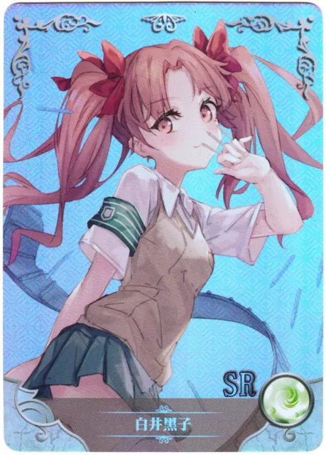 Kuroko Shirari SR NS-10M04SR-22 Goddess Story Doujin Anime Card